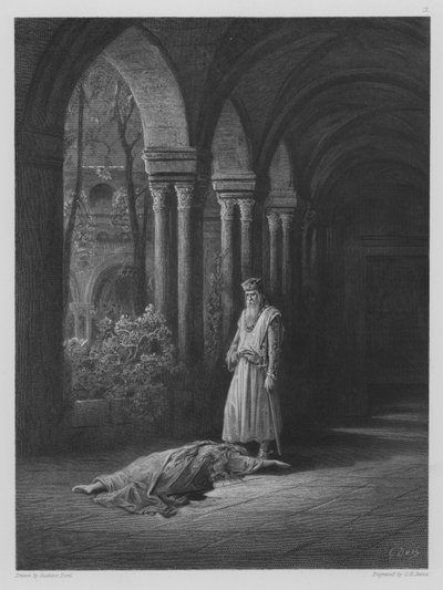 La Despedida del Rey de Gustave after Dore